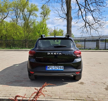 Dacia Sandero cena 68000 przebieg: 10000, rok produkcji 2023 z Pułtusk małe 137